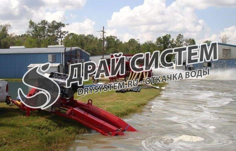 Откачать воду из котлована, траншеи, ямы, услуги водоотлива
