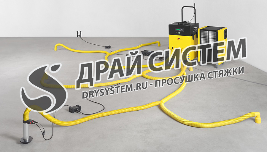 Просушка стяжки перед укладкой мрамора, керамогранита, плитки